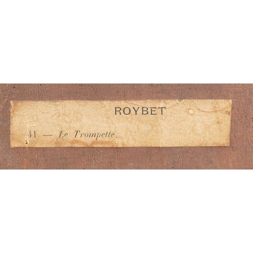  Ferdinand Roybet (1840-1920) - Le Trompette, 19th century French School, oil on artist board, signed... 