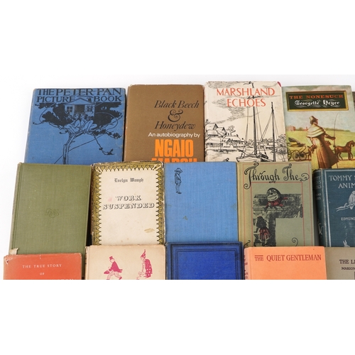 2388 - A group of various vintage hardback books to include The True Story of Dick Whittington and The Darl... 