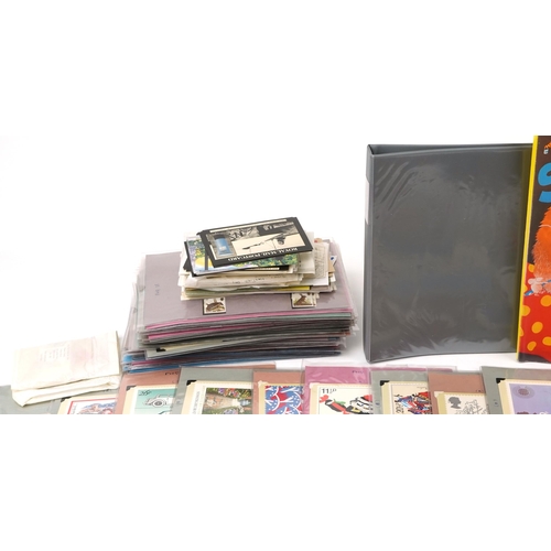 2309 - A large quantity of British and world stamps including PHQ cards, presentation packs, first day cove... 