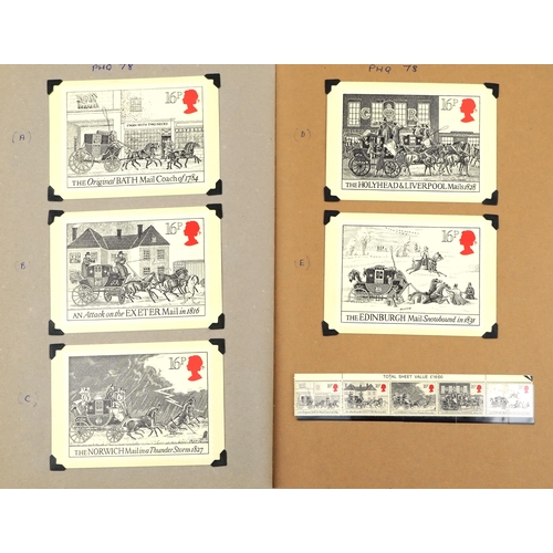 2309 - A large quantity of British and world stamps including PHQ cards, presentation packs, first day cove... 