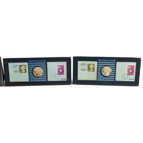 2171 - Two silver proof coin covers to include The Greenwich Observatory 1999, a Titanic Centenary Memorial... 