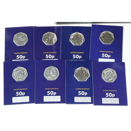 2177 - Four United Kingdom proof coin sets to include 2 x 1997, one 1998 and 2012 together with eight proof... 