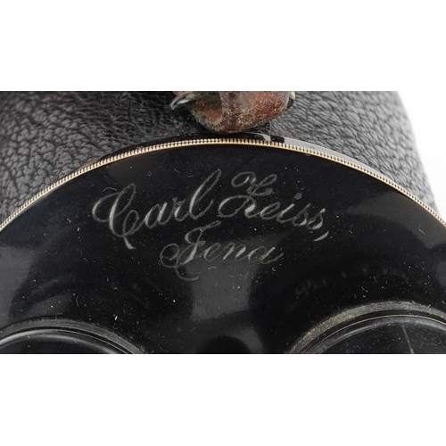 139 - Carl Zeiss, a Gena monocular inscribed Veiga 5 and 10.