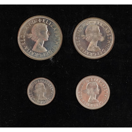 2087 - A 1971 Royal Mint Maundy money boxed set of four coins.