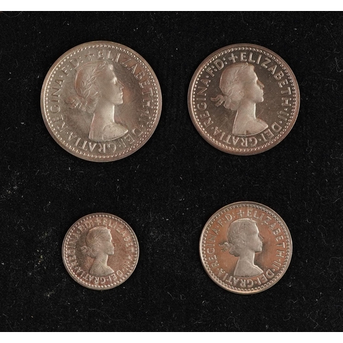 2105 - A 1969 Royal Mint Maundy money boxed set of four coins.