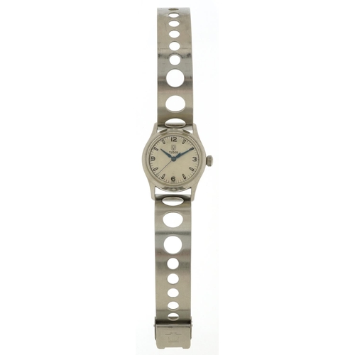 3036 - Tudor, a gentlemen's stainless steel manual wind wristwatch, the case numbered 34052 4453, 30mm in d... 