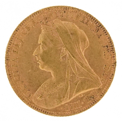 3388 - Queen Victoria 1896 gold sovereign.