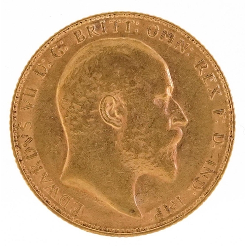 3395 - Edward VII 1907 gold sovereign.