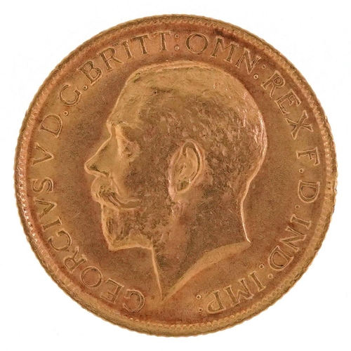 3401 - George V 1914 gold sovereign.