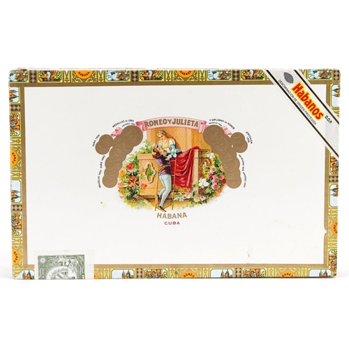 79 - A sealed box of twenty five Romeo Y Julietta Habana Cedros de Luxe No. 2 cigars.