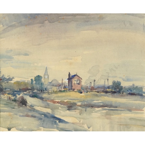 3476 - William Deltry - Malton West, 20th century British school watercolour on paper, framed and glazed, 3... 