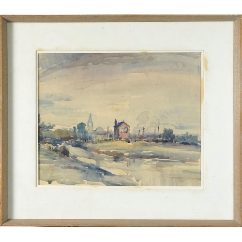 3476 - William Deltry - Malton West, 20th century British school watercolour on paper, framed and glazed, 3... 