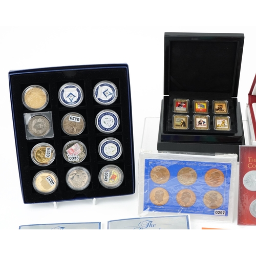 2173 - British and world coinage, mainly in packs and presentation boxes, including Queen Elizabeth II 2014... 