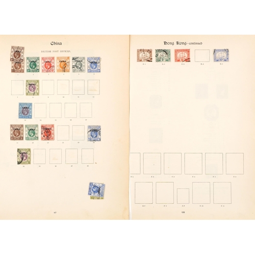 2211 - Victorian and later Hongkong stamps, some with China overprint.