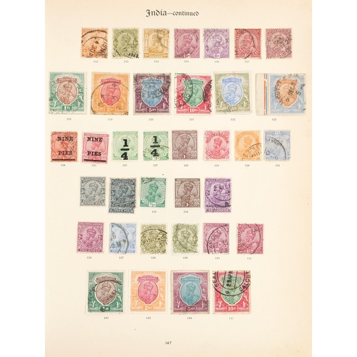 2209 - George V Indian stamps to include a full set of high value, one rupee to twenty five rupees and mint... 