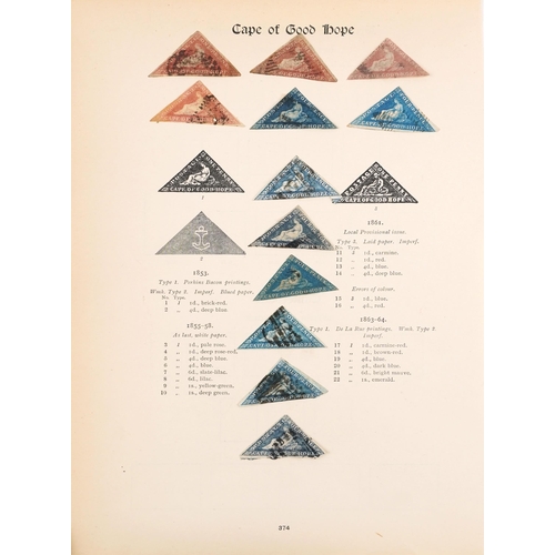 2223 - A good selection of Victorian Cape of Good Hope triangles to include Penny Red, browns and different... 