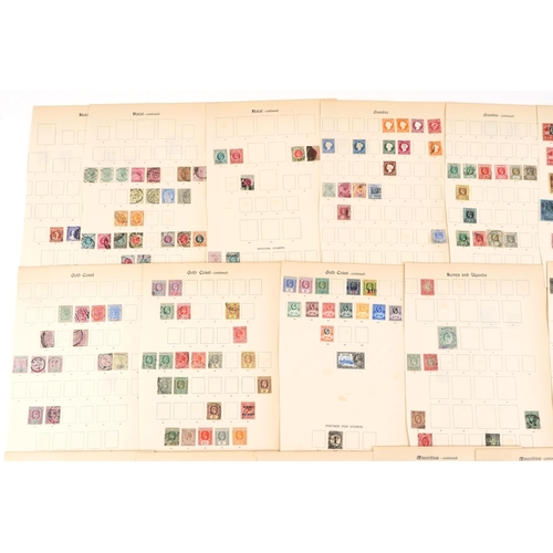 2224 - Victorian and later stamps to include Mauritius, Lagos, Kenya & Uganda, Gold Coast, Gambia, Natal an... 