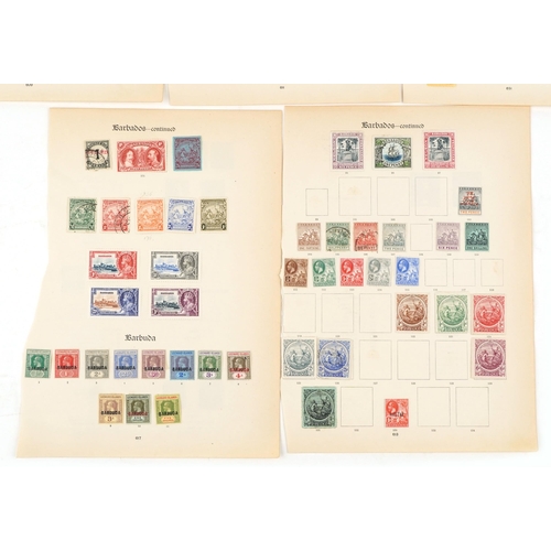 2230 - Victorian and later Barbados stamps, many in mint condition, including sets, a complete set of Leewa... 