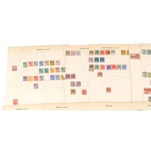 2234 - Victorian and later Commonwealth stamps, many mint examples, to include Dominica, Falkland Islands, ... 