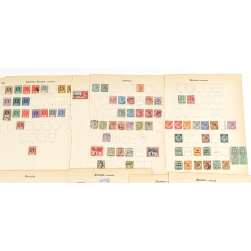 2234 - Victorian and later Commonwealth stamps, many mint examples, to include Dominica, Falkland Islands, ... 