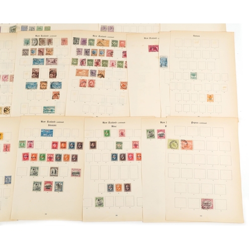 2238 - Victorian and later Commonwealth stamps to include Fiji, Gilbert & Ellice Islands, British Solomon I... 