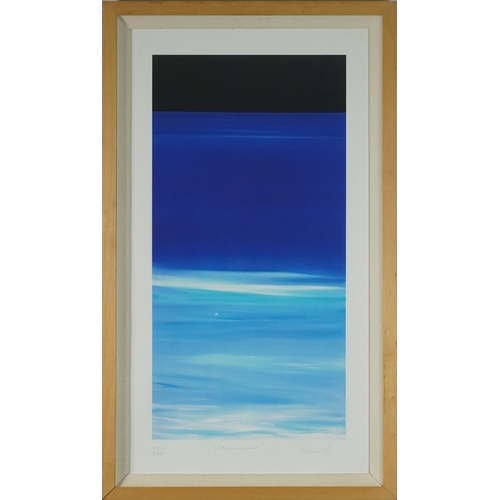 3691 - Lynne Timmington - Lido Blue & Ultramarine, a pair of 20th century gliché  prints, each sign and edi... 