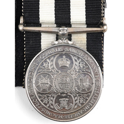 2440 - A collection of St John Ambulance medals, Board of the Hospital medal, tie clips, epaulets and unifo... 