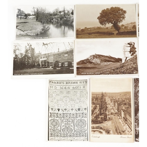 2269 - A collection of approximately four hundred topographic postcards including photographic, colour and ... 