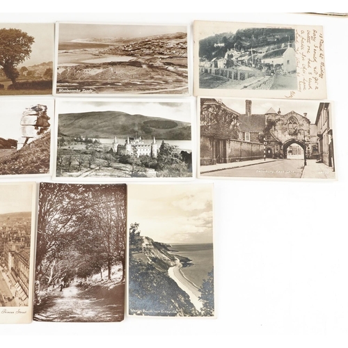 2269 - A collection of approximately four hundred topographic postcards including photographic, colour and ... 