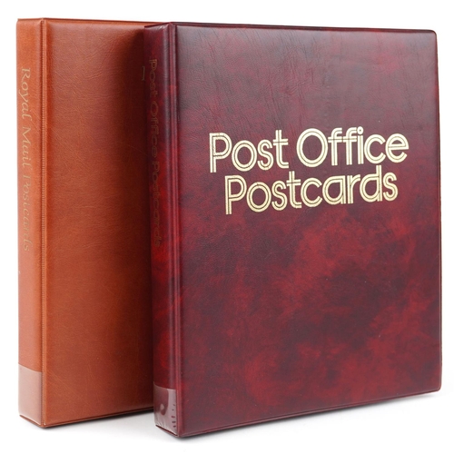 2273 - Two albums of Royal Mail and Post Office postcards, variously themed.