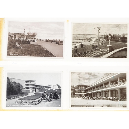 2272A - An album of photographic, colour and reproduction postcards relating to Bexhill-on-Sea and it's envi... 