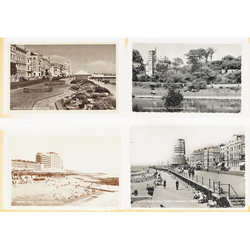 2272A - An album of photographic, colour and reproduction postcards relating to Bexhill-on-Sea and it's envi... 