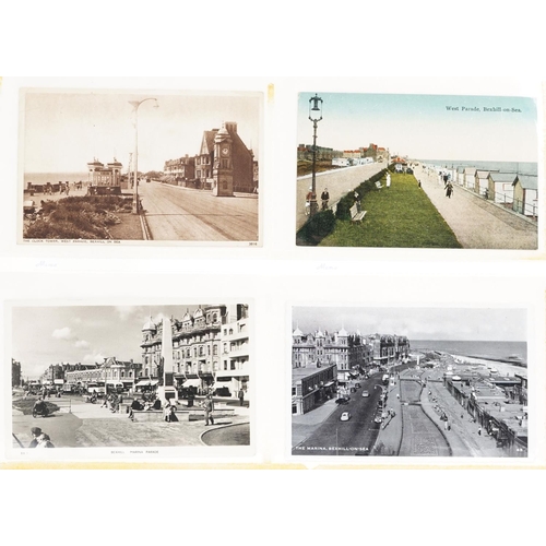 2272A - An album of photographic, colour and reproduction postcards relating to Bexhill-on-Sea and it's envi... 