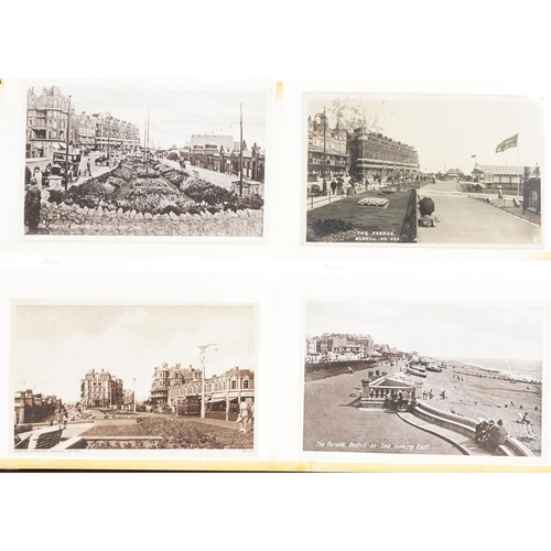 2272A - An album of photographic, colour and reproduction postcards relating to Bexhill-on-Sea and it's envi... 