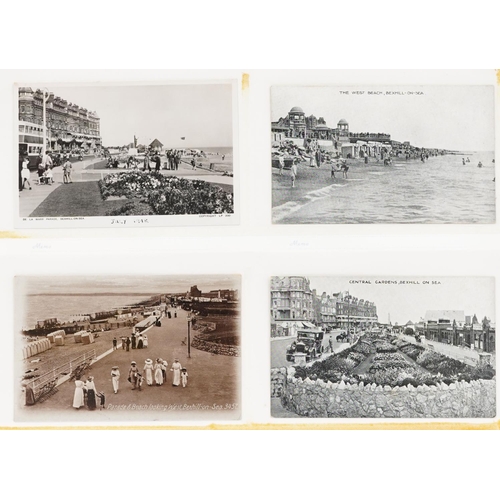 2272A - An album of photographic, colour and reproduction postcards relating to Bexhill-on-Sea and it's envi... 