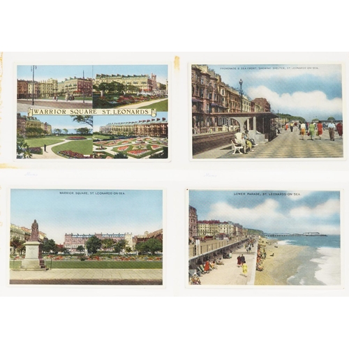 2272A - An album of photographic, colour and reproduction postcards relating to Bexhill-on-Sea and it's envi... 