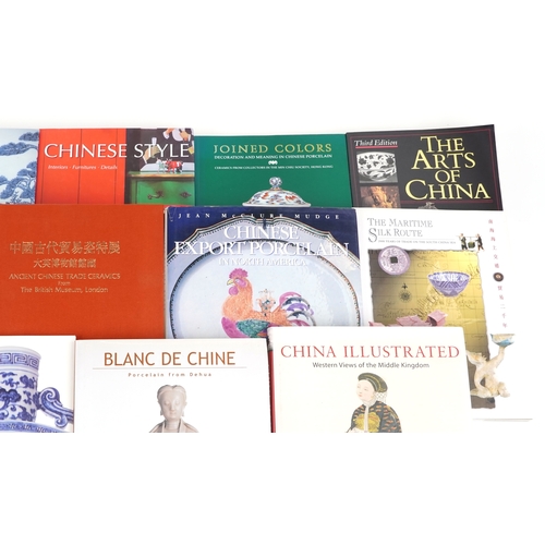 2383 - A collection of Chinese porcelain reference books.