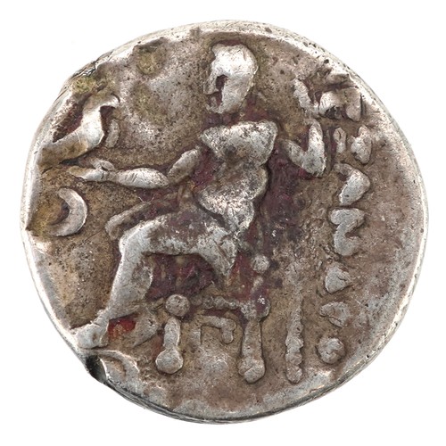 2180 - Silver Greek drachma circa 239 BC, 17mm in diameter, 2.1g