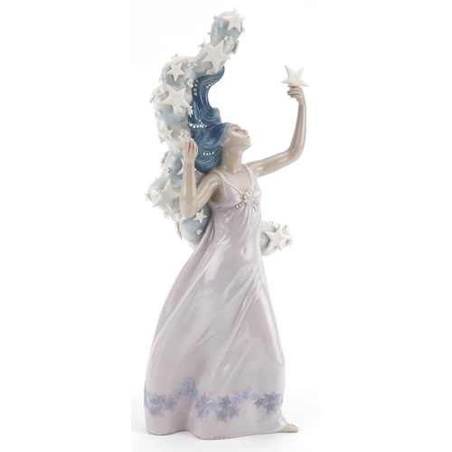 718 - A Lladro study of a female - Milky Way, numbered 5569, 40cm high, with box.