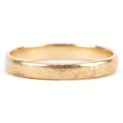 289 - An 18ct gold wedding band, size M, 2.0g.