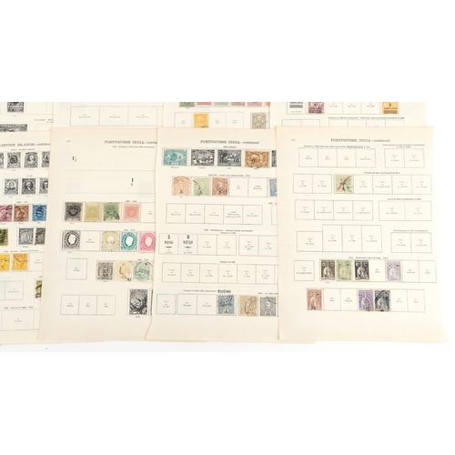 1559 - 19th century and later world stamps to include Indo China, Montenegro, Panama, Paraguay and Philipin... 