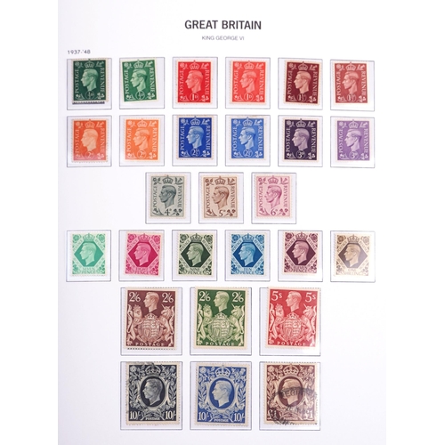 1518 - 19th century and later British stamps in an album including Victorian Army Official, mint and used, ... 