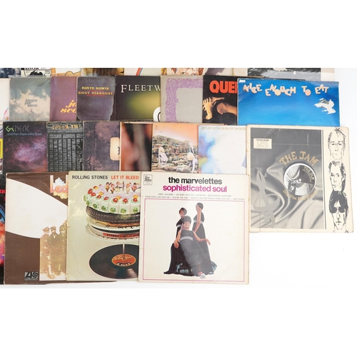 468 - A collection of Vinyl LP records including Harold McNair First Press, Black Sabbath, Led Zeppelin, T... 