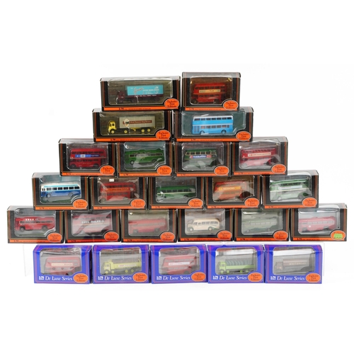 564 - Twenty six Exclusive First Editions diecast vehicles with boxes including Bedford OB Coach 20101, Br... 