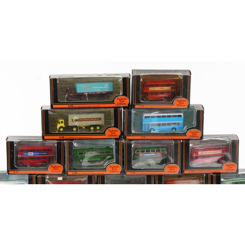 564 - Twenty six Exclusive First Editions diecast vehicles with boxes including Bedford OB Coach 20101, Br... 