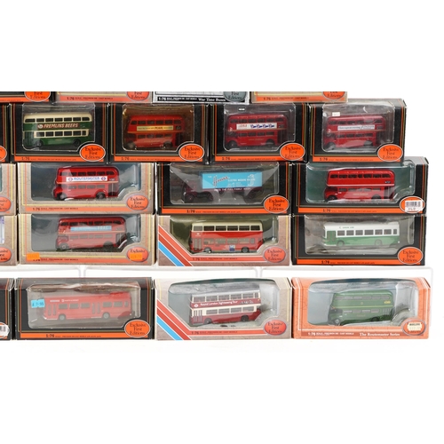 563 - Twenty five Exclusive First Editions diecast vehicles with boxes including A.E.C. Articulated Box Va... 