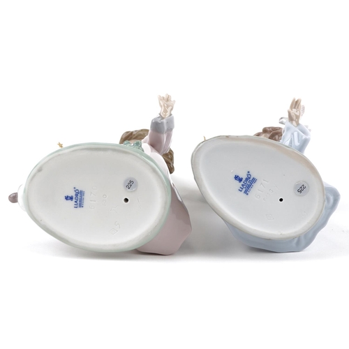 769 - Two Lladro figures of fairies holding a magic wands - Under My Spell 6170 and Magical Moment 6171, t... 