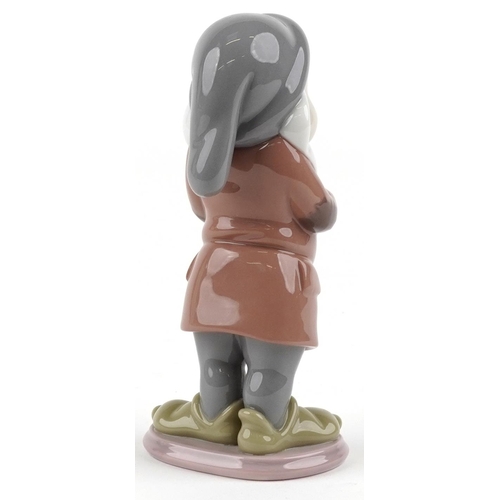 749 - A Lladro figure of Snow White dwarf - Grumpy, 16cm high, with box, the box numbered 07538.