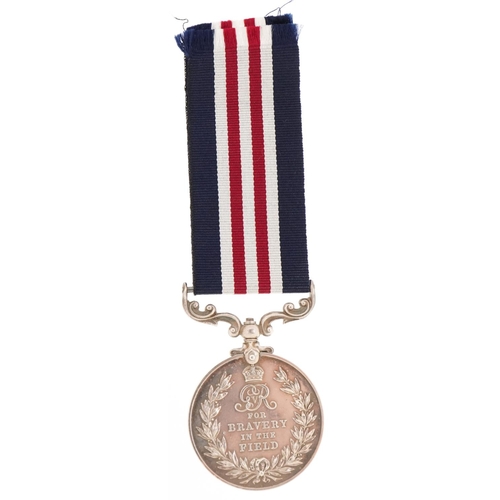 682 - A British military George V Bravery in the Field medal awarded to L-9093 SJT.G.E.MILLS.23/MIDDX.R..