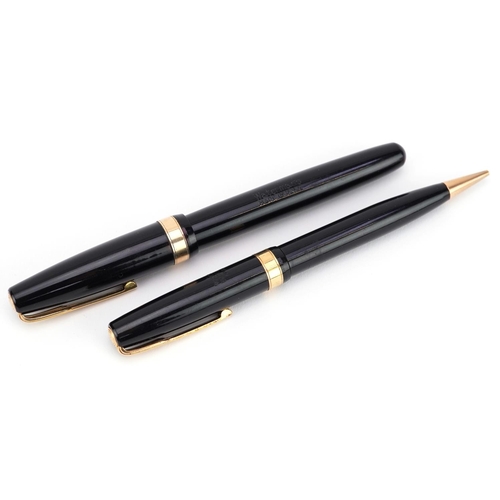 1193 - A Watermans fountain pen and ballpoint pen set with box.